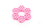 Pink Flower Glue Cup 100 Pack